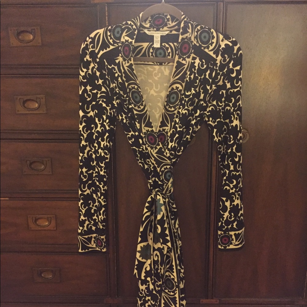 DVF wrap dress
